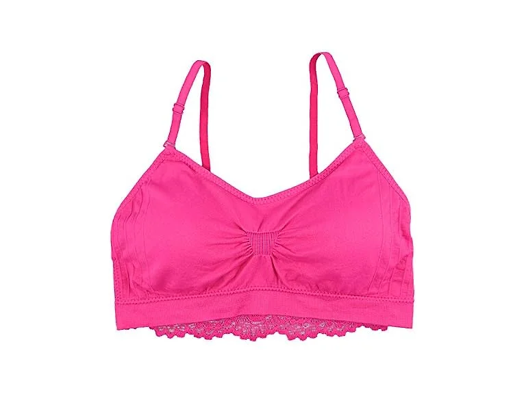 Coobie Women (OS) Seamless Lace Back Scoopneck Bra