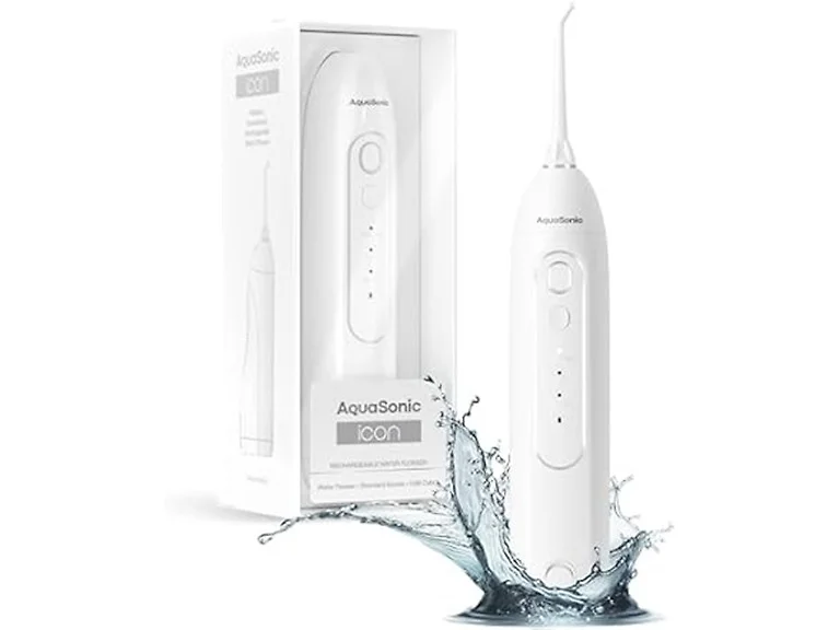 AquaSonic Icon Flosser Pearl