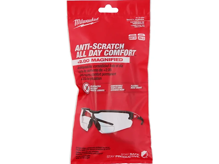 Milwaukee 48-73-2205 2.00 MAG Safety Glasses