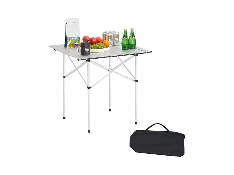Folding Camping Table, Outdoor Portable Side