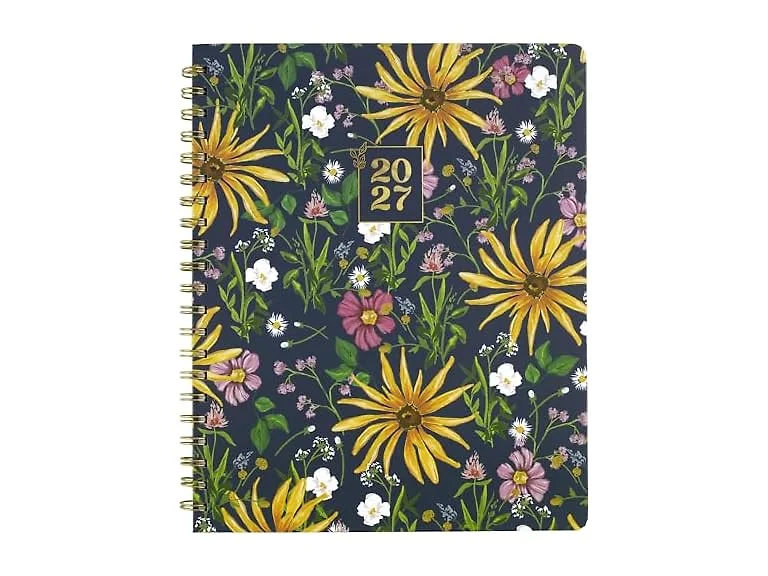 Mead Cambridge 2027 Planner, Weekly & Monthly, 8.5" x 11", Pen+Pillar, Wildflower (PP26-905-27)
