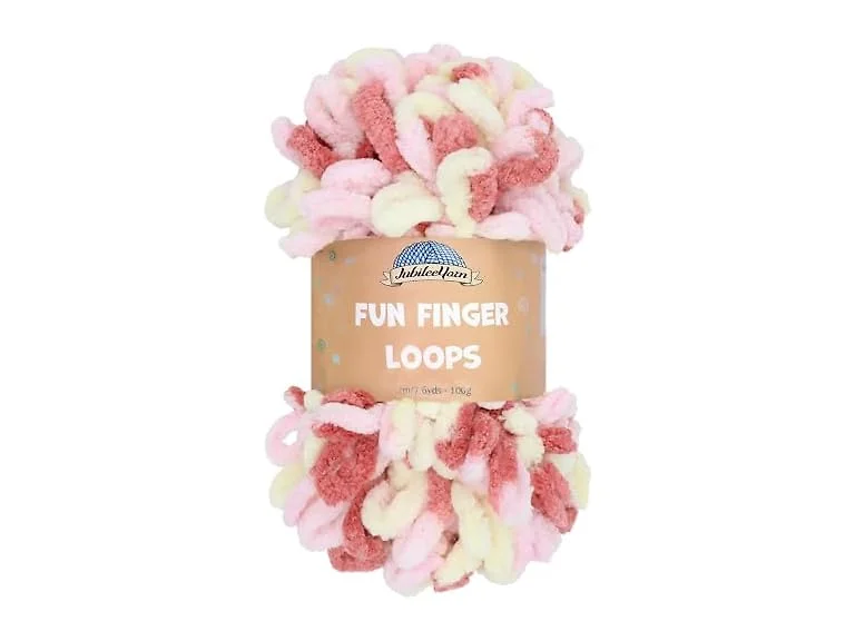 JubileeYarn Fun Finger Loops Yarn - Athena