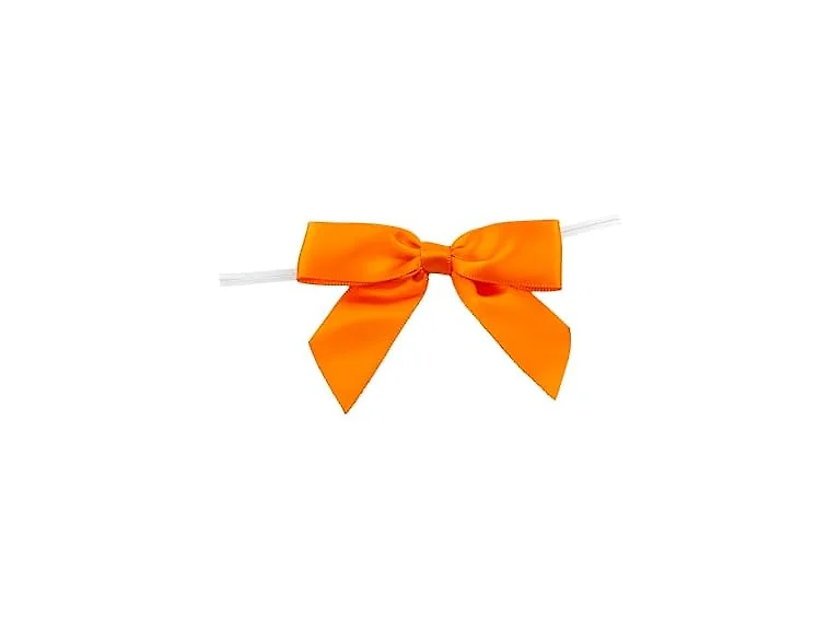 Reliant Ribbon 5170-05805-3X2 Satin Twist Tie Bows