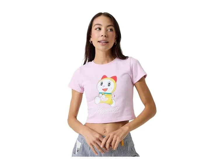 Samii Ryan Women (S) Dorami Happiness Baby Tee