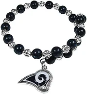 NFL Los Angeles Rams Snowflake Bracelet