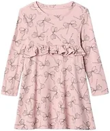GAP Baby-Girls Longsleeve Fit & Flare Sweater Dress Bow Print 18-24M
