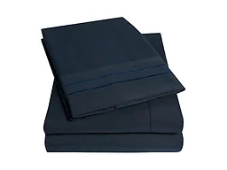 Classic Solid Microfiber Sheet Set