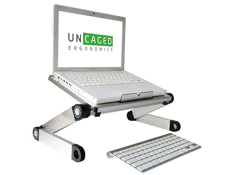 WorkEZ Light Laptop Stand Lap Desk Black