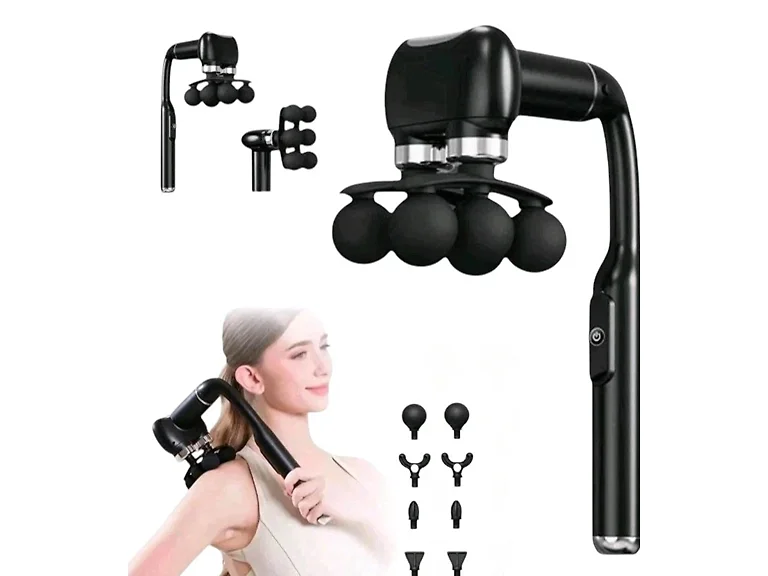 2-IN-1 6 Head Massage Gun