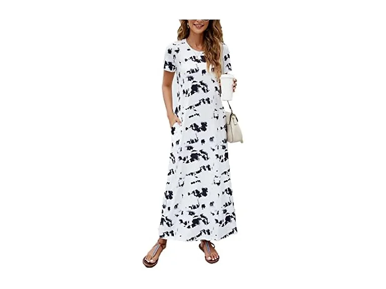 Hount Women (XL) Summer Dresses Boho Maxi Dress
