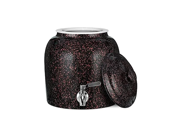 Geo Sports Porcelain Ceramic Crock
