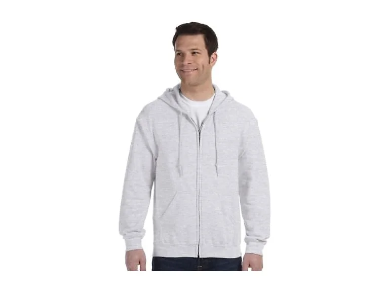 Gildan Men (M) Full Zip Hooded Sweatshirt