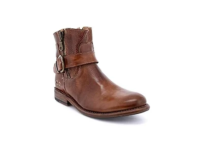 Bed|Stu Becca Tan Rustic Leather 