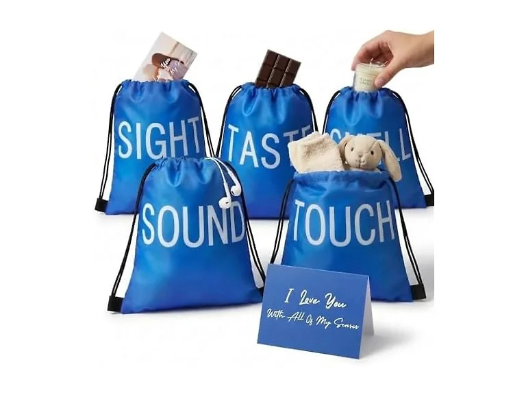 Bafeil 5 Senses Gift Bags 10pc Blue