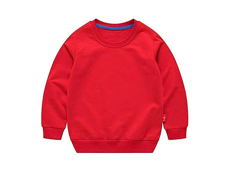 Haxico Unisex (4T) Kids Solid Cotton Thin Tops
