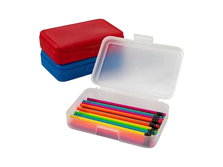 Fun Express X 5" Frosted Plastic Classroom Boxes