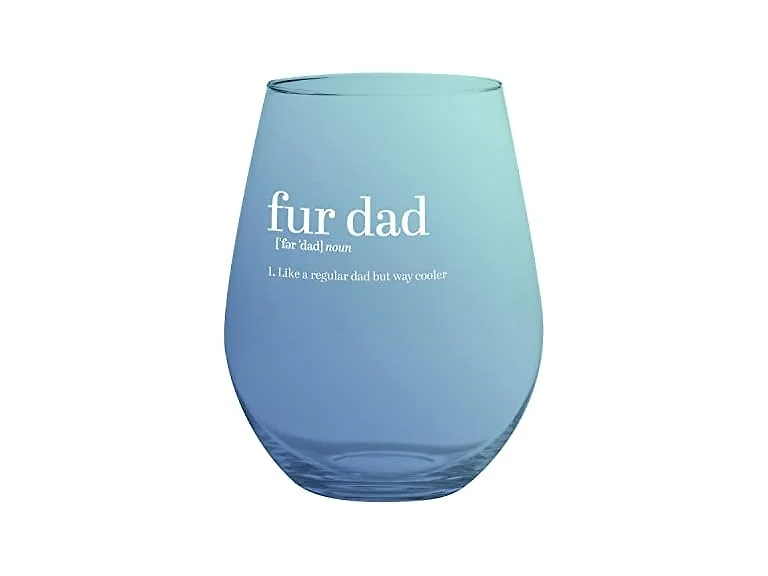 Slant Collections Pet Parent Wine Glass