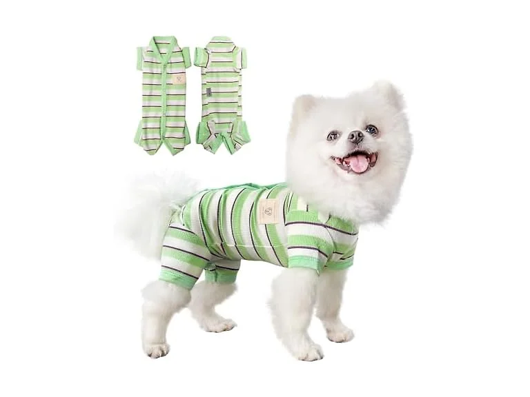 Dog Pajamas, Dog Jumpsuit 4 Legged Pajamas w