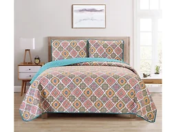 Reversible Printed Quilt Set (3 Piece)