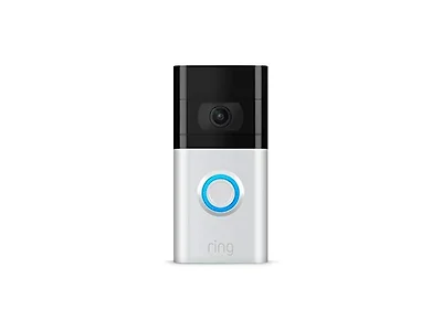Like New Amazon Ring Video Doorbell 3-1yr Warranty