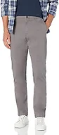 Goodthreads Men's Athletic-Fit Washed Chino Pants, -Grey, 42W x 30L