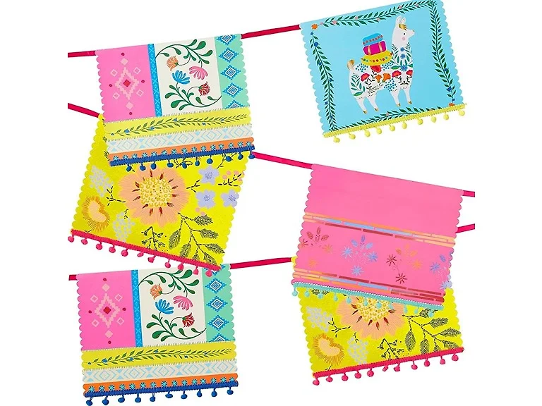 Talking Tables Colorful Mexican Pom Pom Garland