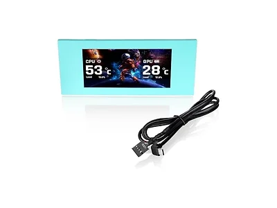 Thermaltake View 600 TG 6" LCD Screen Panel Kit