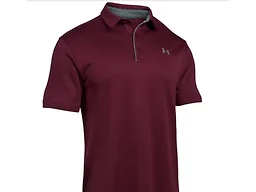 Under Armour 1290140 Medium Under Armour Men's Tech Polo Maroon / Pitch Gray