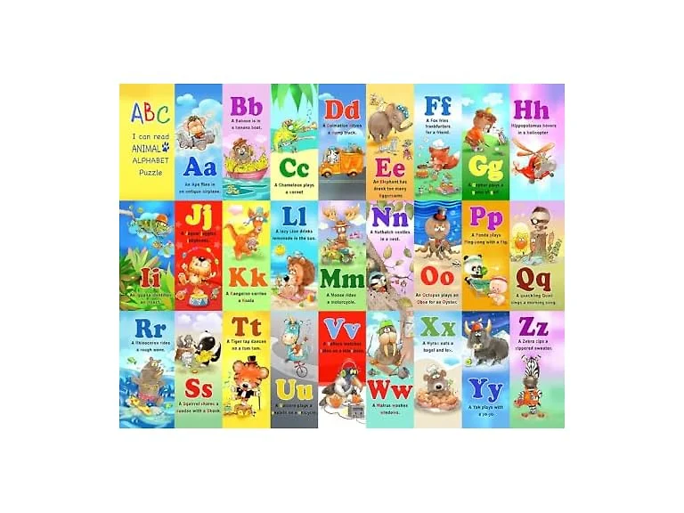 Springbok's Alphabet and Animals 36 Piece Puzzle