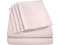 Deluxe Solid Microfiber Sheet Set