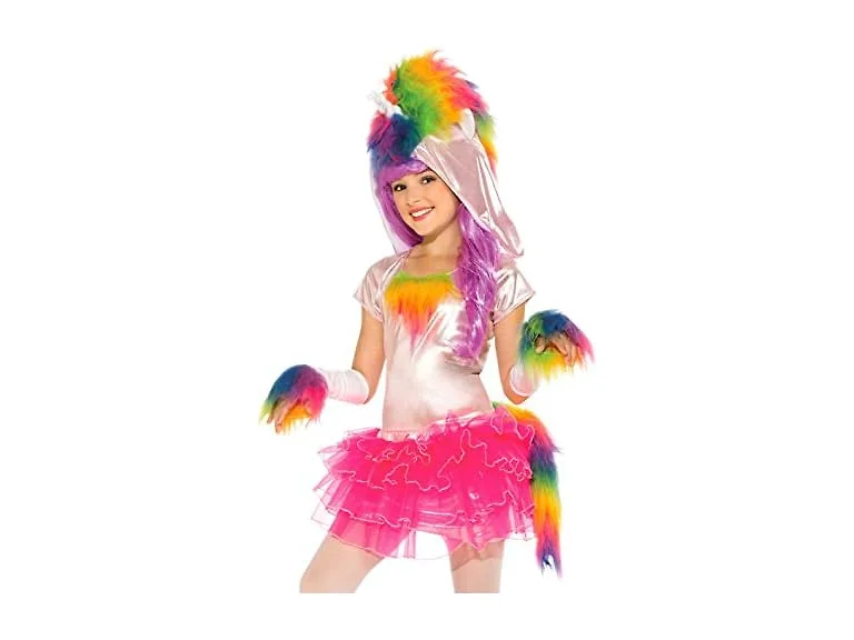 Rainbow Unicorn Tutu Costume, Medium