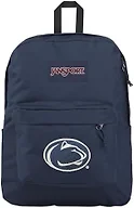 JanSport NCAA Officially Licensed Backpack, Penn State Nittany Lions, Superbreak Plus with Padded 15'' Laptop Sleeve, Spacious Computer Bag for Men & Women, Durable Daypack with Bottle Pocket, Navy