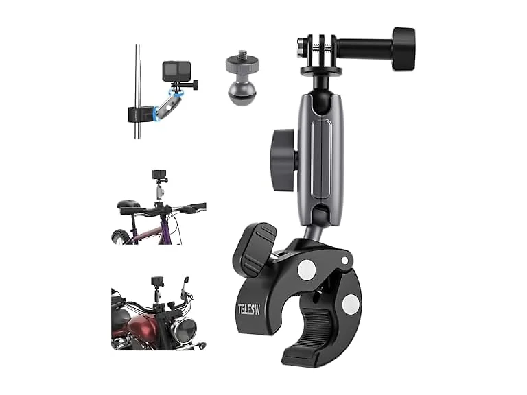 TELESIN Universal Handlebar Tube Clamp