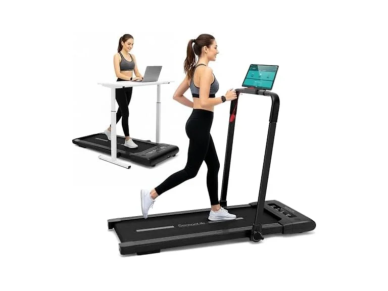 SereneLife Foldable Treadmill and Walking Pad