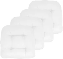 Sweet Home Collection SHC-PATIO-WHT-4PK 4-Pack Rever