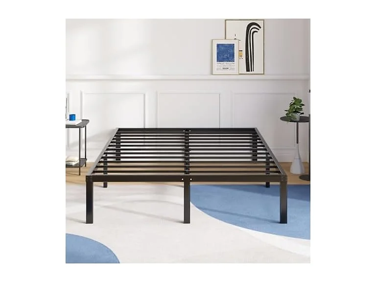 Avenco Metal Platform Bed Frame King