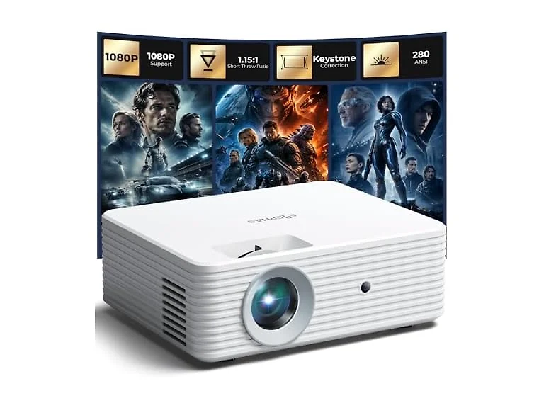 ELEPHAS Mini Portable  Projector