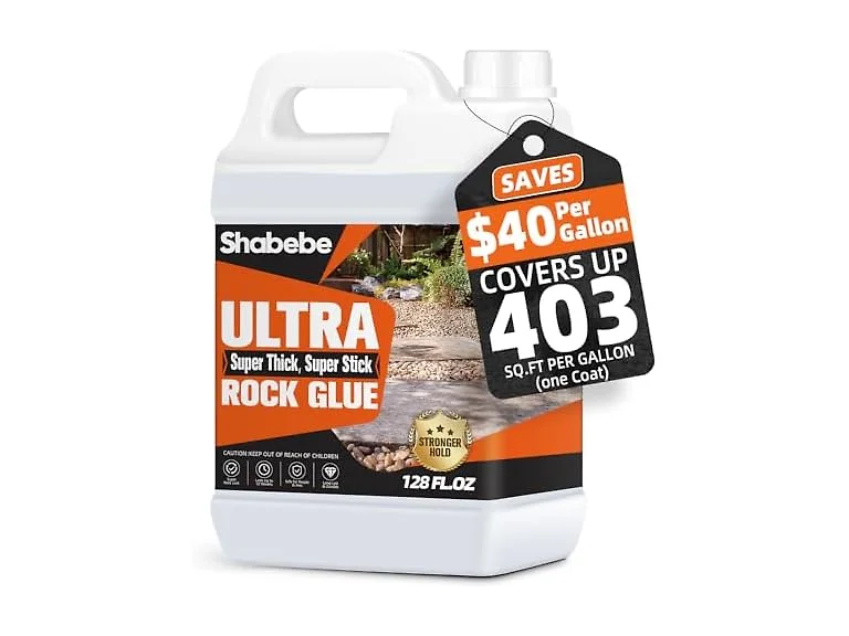 Shabebe Rock Glue for Landscaping 1 Gallon