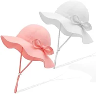 RIVBOS Toddler Sun Hat UPF 50+ Wide Brim Baby Bucket Hat for Boys Girls