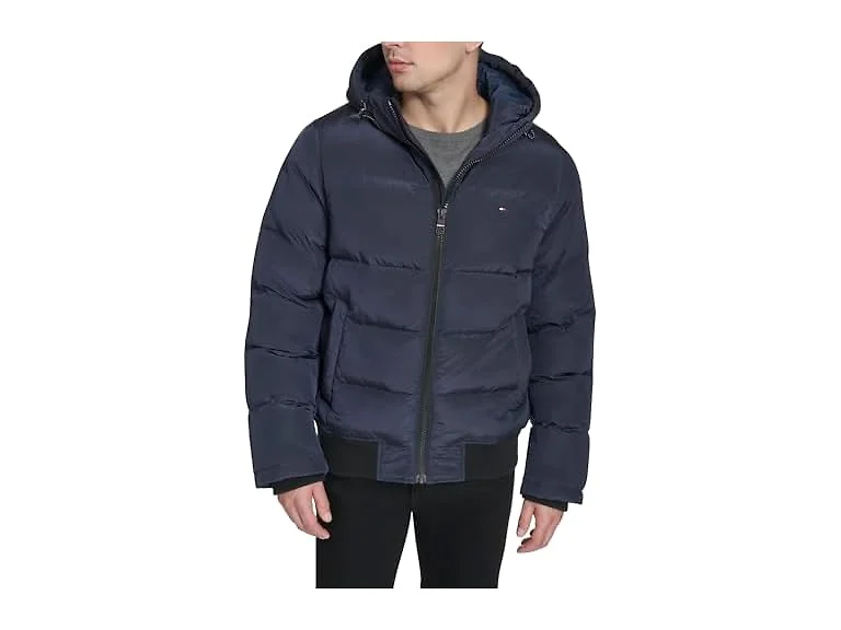 Tommy Hilfiger Men Hooded Snorkel Jacket (X-Large)