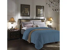 Luxury Home LH-DAC-SBLU-FQ Full/Queen Super-Soft Down Alt