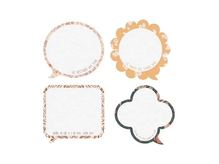Living Grace Living Grace Sticky Notes - 4-Designs