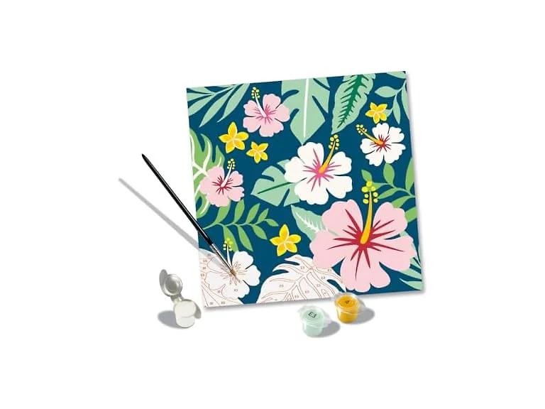 Ravensburger CreArt Exotic Plants Paint by Numbers Kit