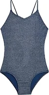 Sparkle Solid V-Neck 1-PC