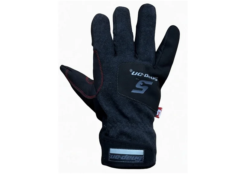 (2 Pairs) Snap-On Wind Resistant Dual Layer Gloves