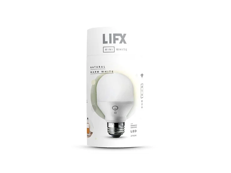 LIFX Mini White (A19) Wi-Fi Smart LED Lightbulb