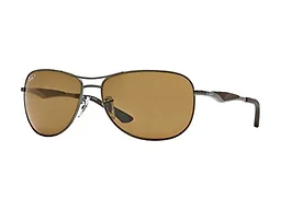 Ray-Ban Unisex RB3519 Aviator Polarized Sunglasses