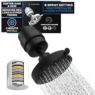 5" Round 23-Stage Filter Shower Head