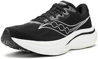Saucony S11055-100 9 Saucony Ride 19 Women's Shoes Black/Silver