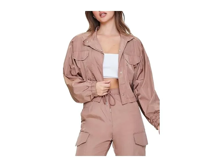 Forever 21 Cropped Raglan-Sleeve